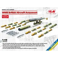 ICM Modelbouwpakket Militaire voertuigen - 48407 WWII British Aircraft Armament Plastic - 1:48 - Modelbouw