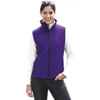 Result Softshell casual bodywarmer paars voor dames - Outdoorkleding