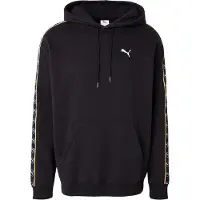 Puma Sweatshirt 'Ess Elevated Tape' zwart / wit