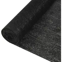 vidaXL Privacynet 195 g/m² 3,6x10 m HDPE zwart