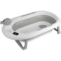 Tryco Thermo Foldable Bath Tub Grey unisex