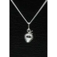 MOOYE ® - Collectie Zilveren Aardbei ketting hanger