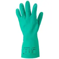 Ansell Chemicaliënhandschoen | maat 11 groen | EN 388, EN 374, EN 1149 | PSA-categorie III | 12 paar - 37-675-11