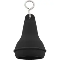 Combicraft Hotel sleutelhanger Mayfair met open onderkant 41x70mm zwart - 5 stuks