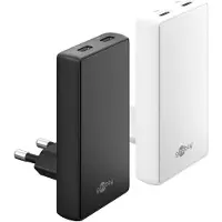 Goobay USB C snellader | | 2 poorten