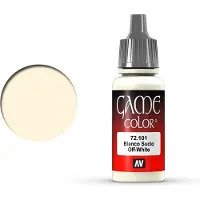Wittmax Hobbyverf Acrylverf - 72101 Game Color - Off-White - Acryl - Verf flesje - 18 ml