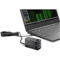 Lenovo 65 W USB-C reisadapter AC - 40AW0065WW, Zwart