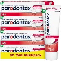 Parodontax Tandpasta Bij Bloedend Tandvlees Original Multipack 4 X 75 Ml