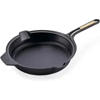 Victoria Signature koekenpan gietijzer 25 cm Zwart