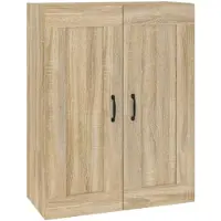vidaXL Hangkast 69,5x32,5x90 cm sonoma eikenkleurig