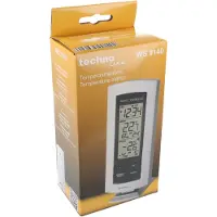 Technoline Weerstation - Inclusief buitensensor - Radiogestuurde Wekker - Binnen en buiten temperatuurweergave - Alarmfunctie - Technoline WS 9140-IT