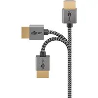 Goobay HDMI kabel 2.1 | Plus | 2 meter (8K@60Hz, HDR, Slimline)