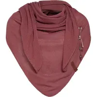 Knit Factory Lola Omslagdoek/Sjaal - Stone Red - 190x85 cm