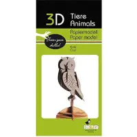 Fridolin 3D puzzel bouwpakket uil creatief speelgoed.