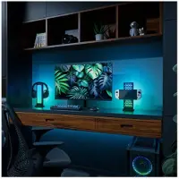 Nanoleaf Light Pegboard Zijwand met USB-C bureaudoos - 1 stuks