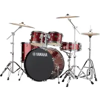 Yamaha Rydeen 22" Drum Kit w/ Hardware Burgundy Glitter