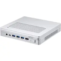 MSI PRO DP10 A14MG-007BEU PC's/werkstation Intel Pentium Gold G7400 1,1L maat pc Mini PC barebone Wit