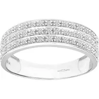 Diamant L'Eternel Ring zilver