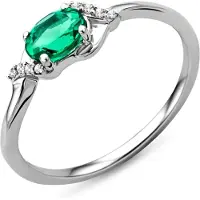 Diamant L'Eternel Ring zilver