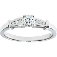 Diamant L'Eternel Ring zilver