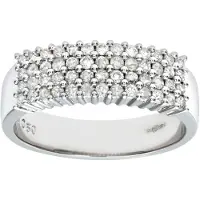Diamant L'Eternel Ring zilver