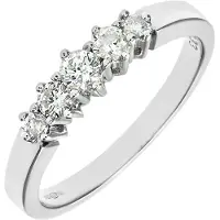 Diamant L'Eternel Ring zilver