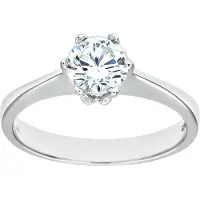 Diamant L'Eternel Ring zilver