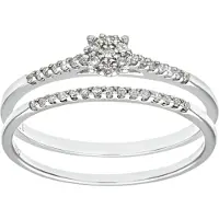 Diamant L'Eternel Ring zilver