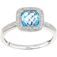 Diamant L'Eternel Ring zilver
