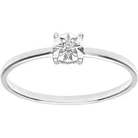 Diamant L'Eternel Ring zilver