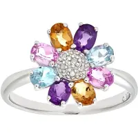 Diamant L'Eternel Ring zilver