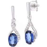 Diamant L'Eternel Oorbellen zilver