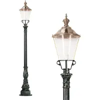 Ks Verlichting Nostalgische Lantaarn Oberhausen Zwart