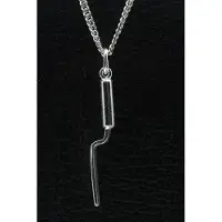MOOYE ® - Collectie Zilveren Voegspijker ketting hanger