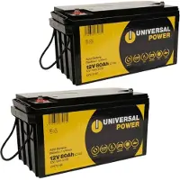 Universal Power Vervangende Accu Voor Hoveround Activa GLX, LX, DM Scooter 24V 2 X 12V 25Ah