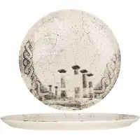 RINART Pizzabord remnant porselein 32 cm set van 2
