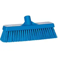 Vikan Hygiene 7068-3 vloerveger, blauw, medium vezels, 300mm
