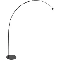 Steinhauer Zwarte Vloerlamp Curve 4219ZW – Stijlvolle Booglamp met Verstelbare Functionaliteit