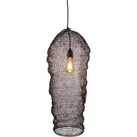 Safaary Oosterse hanglamp gaas nidum mat long Ø 32 x 65cm