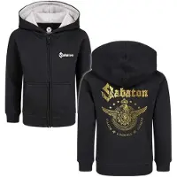 Sabaton Kinder vesten voor kinderen - Metal-Kids - Wings Of Glory - voor Kinderen - zwart | Maat 92