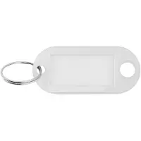 Combicraft sleutellabels wit 48x22mm actiemodel - 100 stuks
