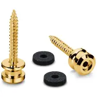 Schaller S-Locks Strap Button Set L - Goud, 27mm Draad