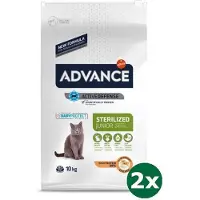 Advance cat junior sterilized chicken kattenvoer 2x 10 kg