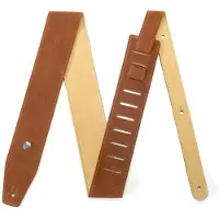 Dunlop BMF-S03 Suede Strap Oak - Gitaarband