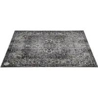 Drum N Base VPCLB-GRY VINTAGE PERSIAN CLUB SERIES 1.63 X 1.42M ANTI-SLIP GRAY