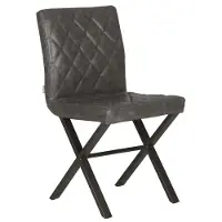 DTP Home DTP-Home Eetkamerstoel Alabama Antraciet (Antraciet, 45x84x58cm)