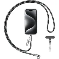 Usams SJ745 60W USB-C naar USB-C telefoonkoord met oplaadkabel, 1,2 meter, zwart