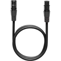 Goobay XLR (m) - XLR (v) audiokabel | 3 meter