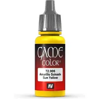 Vallejo Hobbyverf Acrylverf - 72006 Game Color - Sun Yellow - Acryl - Verf flesje - 18 ml