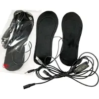 INF Verwarmde inlegzolen met temperatuurregeling Black 40-46